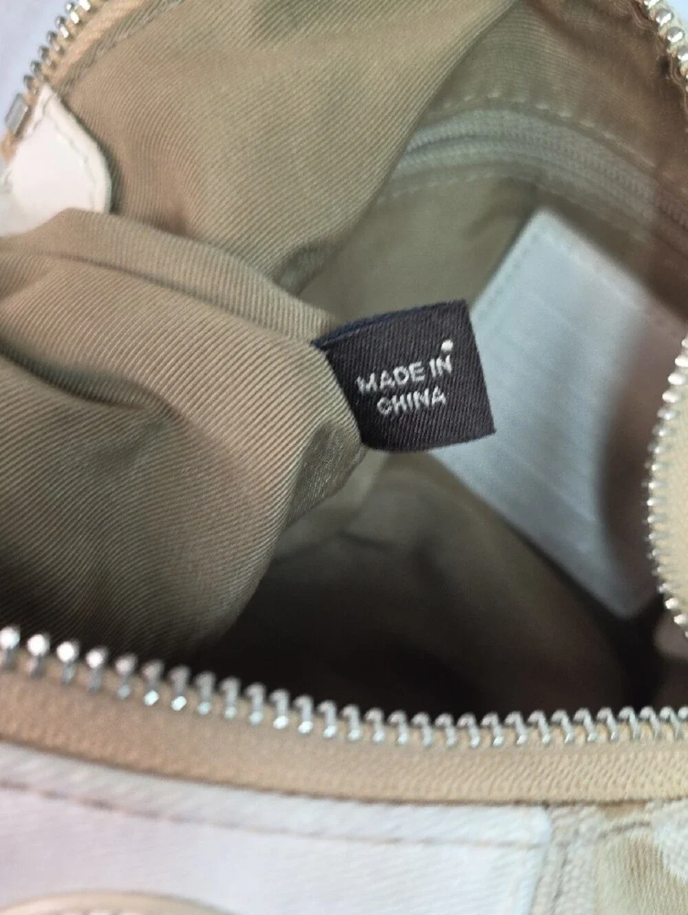Coach Y2K Signature Stripe Demi Convertable Hobo Bag